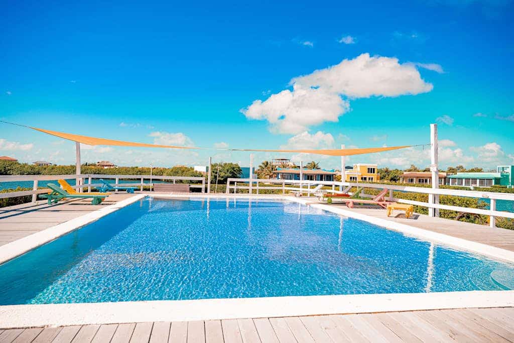 Waterfront villa with outdoor pool, washer/dryer, & central AC