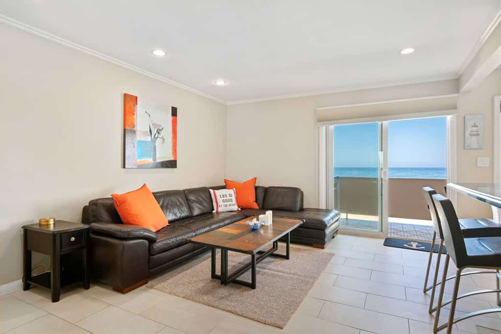 Beachfront End Unit | Ocean Views, Remodeled Kitchen & Steps to the Sand