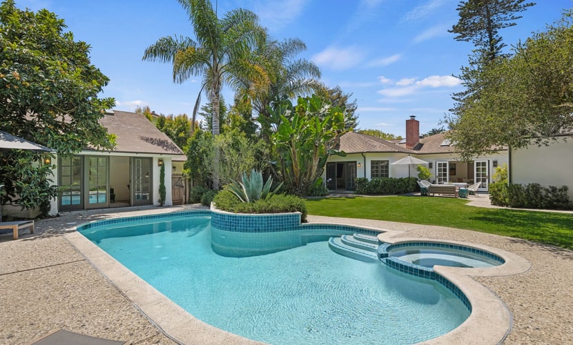 NEW Montecito Hedgerow Jewel Box, 4BD/3BA, with Pool and Jacuzzi!