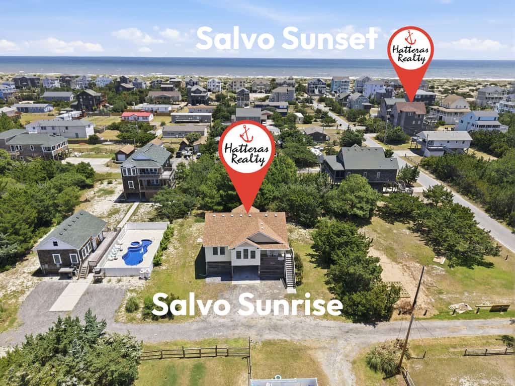 SO488 Salvo Sunrise -  Newly renovated oceanside home