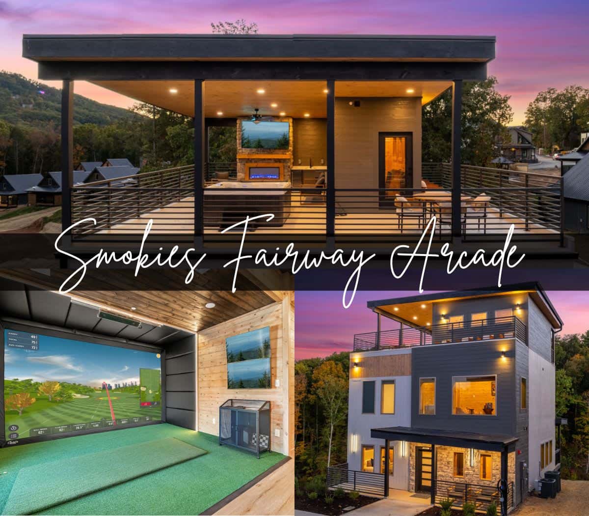 3BR Smokies Fairway | Hot Tub, Arcade & Rooftop