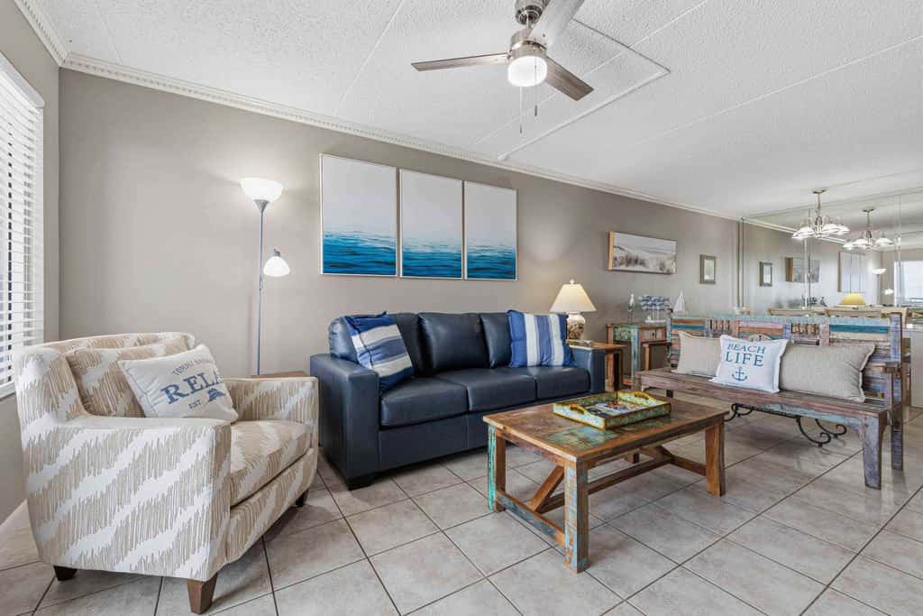 Waterfront Condo with shared pool & fitness room 