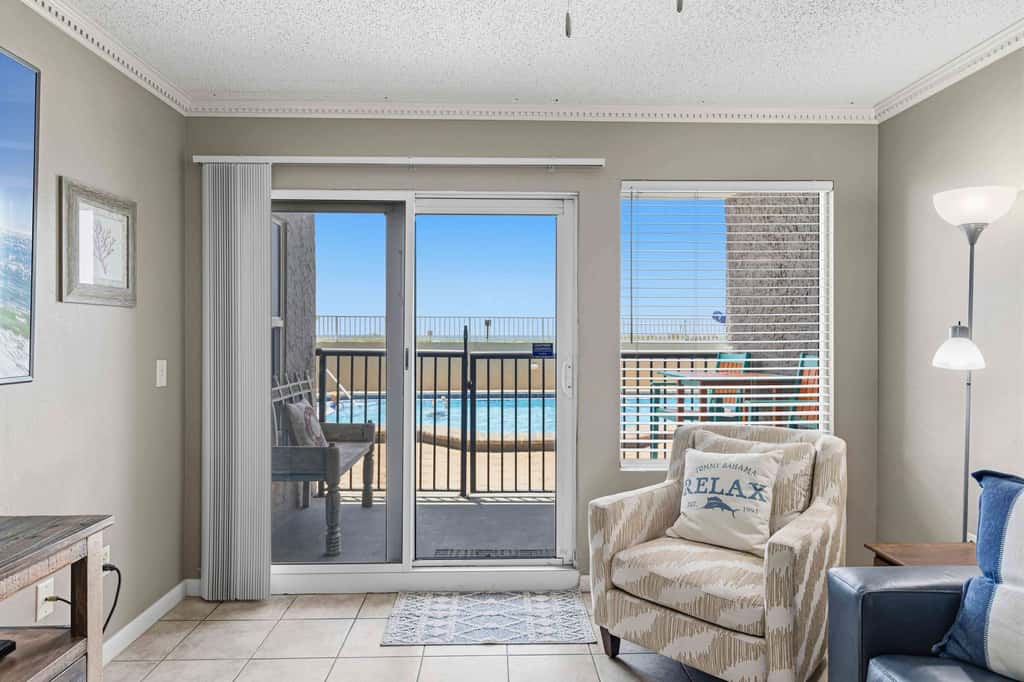 Waterfront Condo with shared pool & fitness room 
