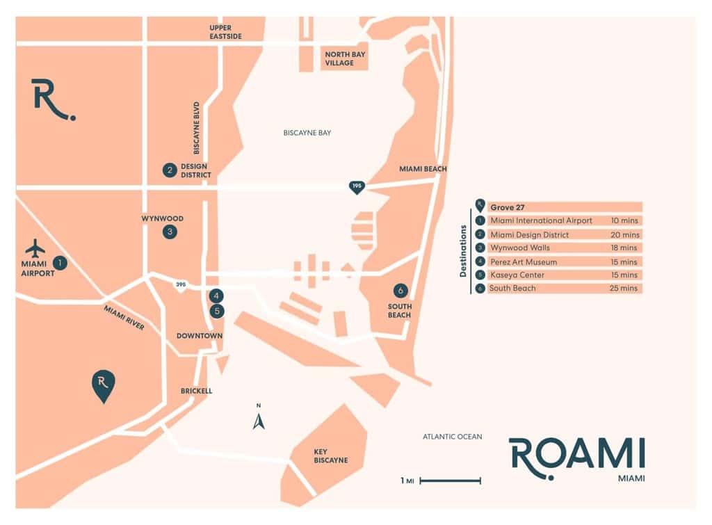 Roami at Grove 27 | 15 Min to Beach | 3BR