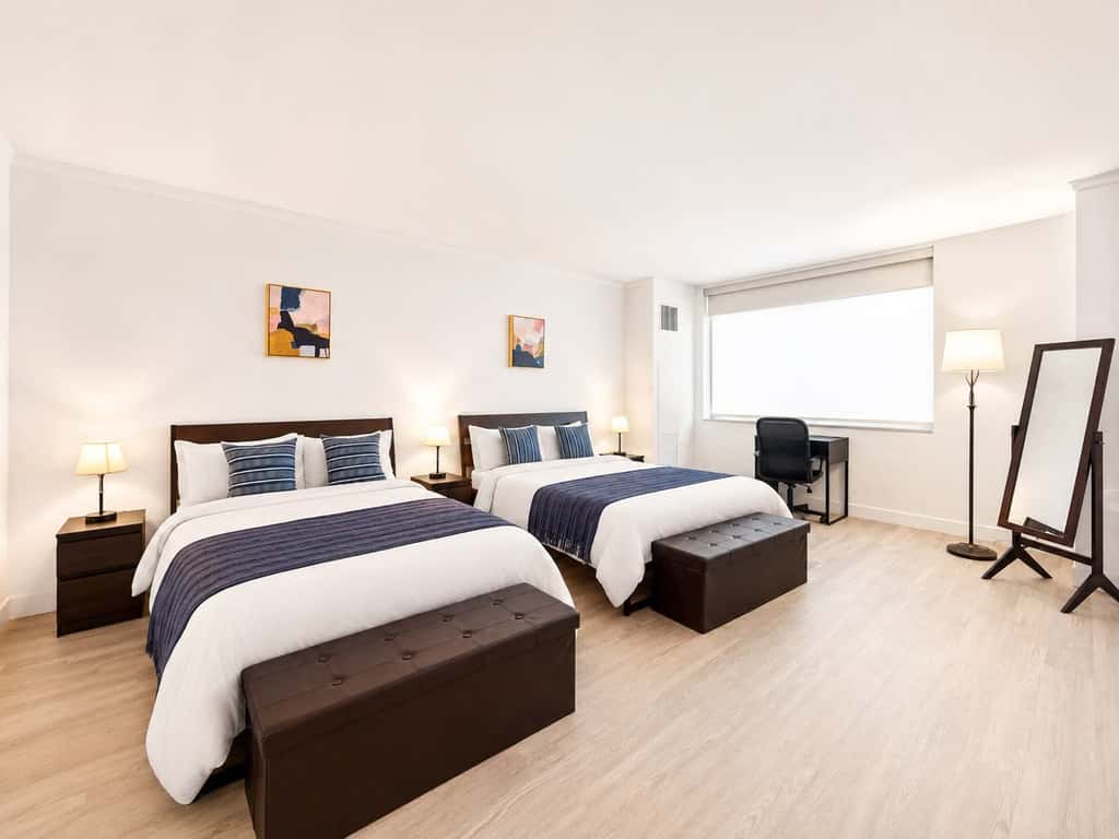 CozySuites Showboat Stylish 2BR 3BA Boardwalk Condo