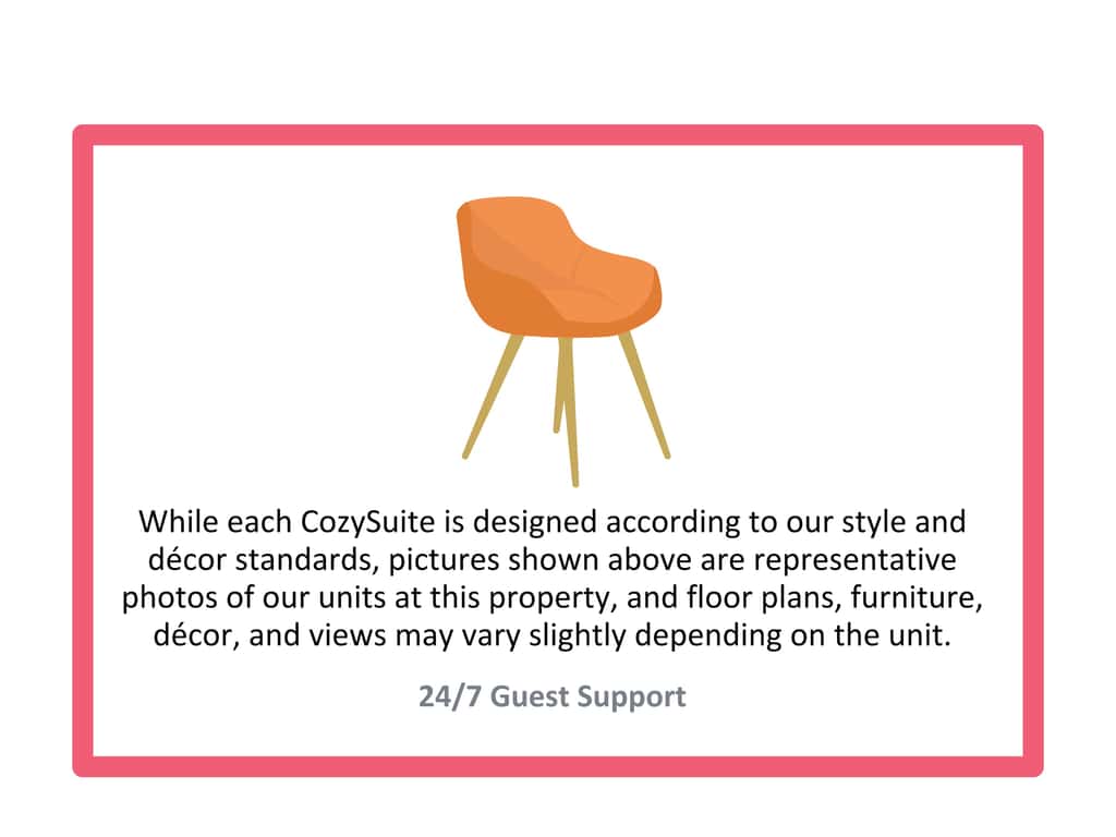 Boardwalk King Bed Retreats by CozySuites 