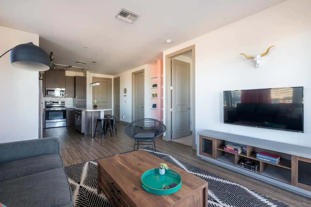 3BR TWO Modern CozySuites at Town Lake waterfront!