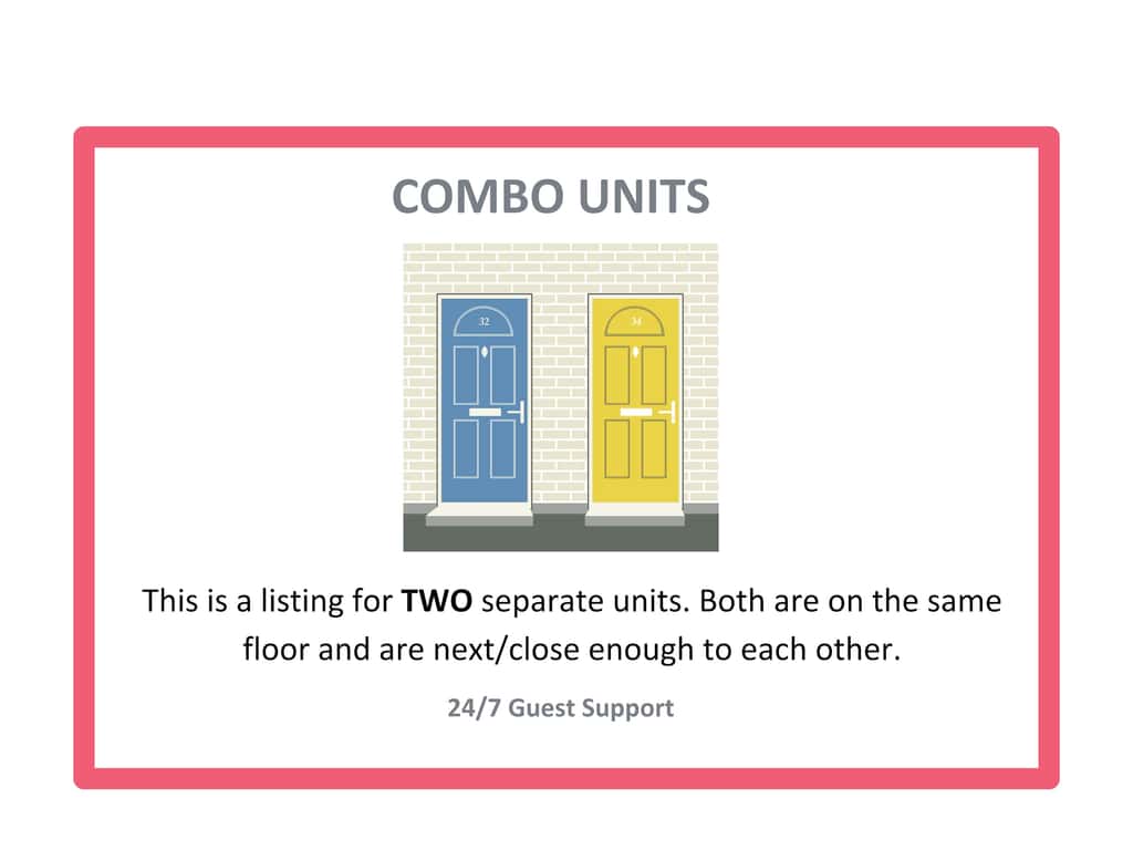 Two Stylish 4BR/4BA CozySuites at the Banks