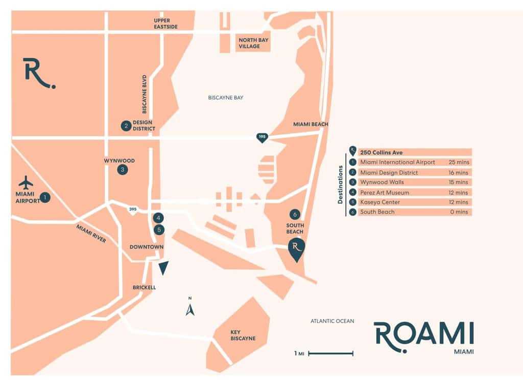 Roami at 250 Collins | Pool | Next to Beach | 1BR