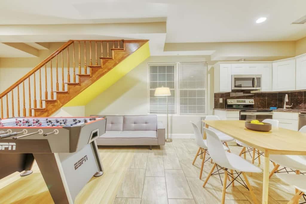 Sosuite | Foosball 3BR Apt w W/D