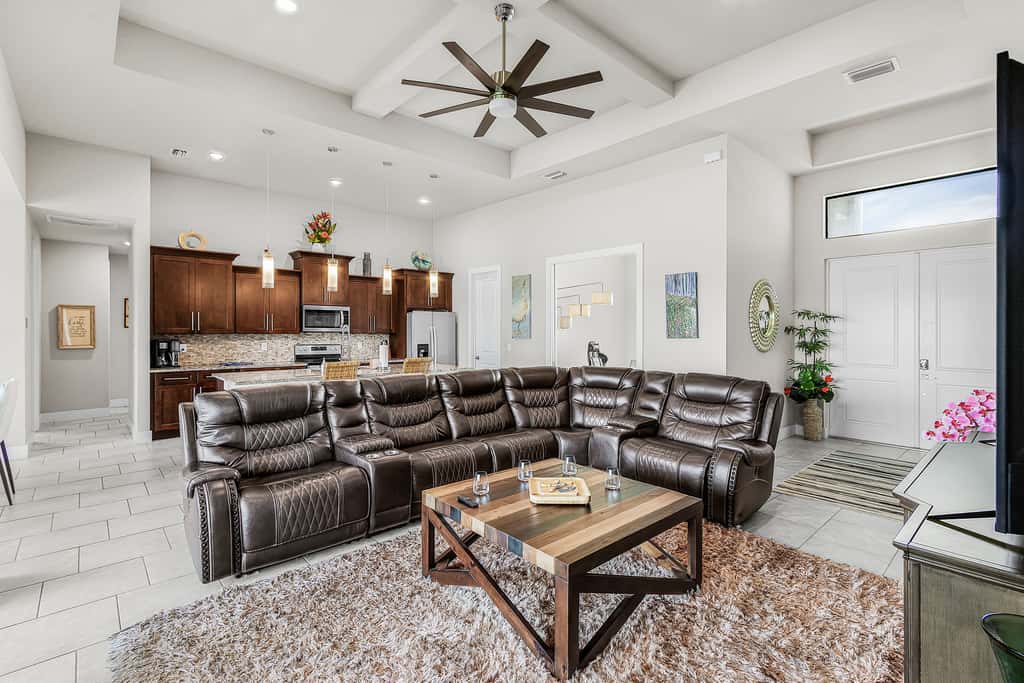 Spacious Waterfront Home in Cape Coral with Private Boat Slip and Hot Tub