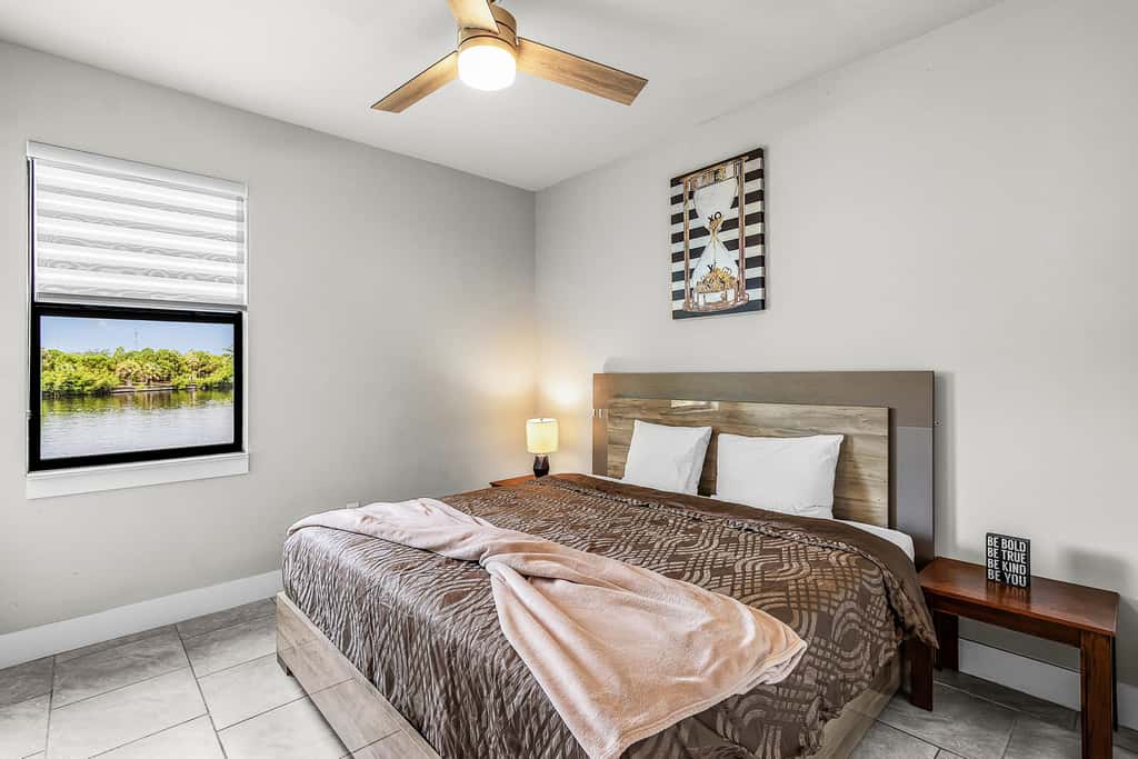 Spacious Waterfront Home in Cape Coral with Private Boat Slip and Hot Tub