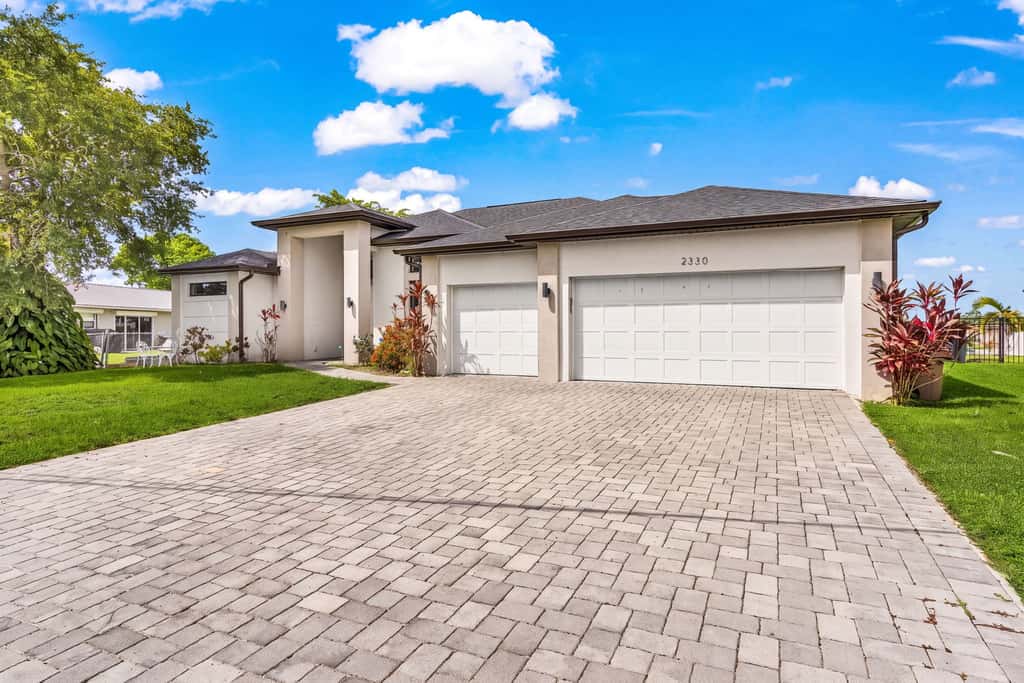 Spacious Waterfront Home in Cape Coral with Private Boat Slip and Hot Tub
