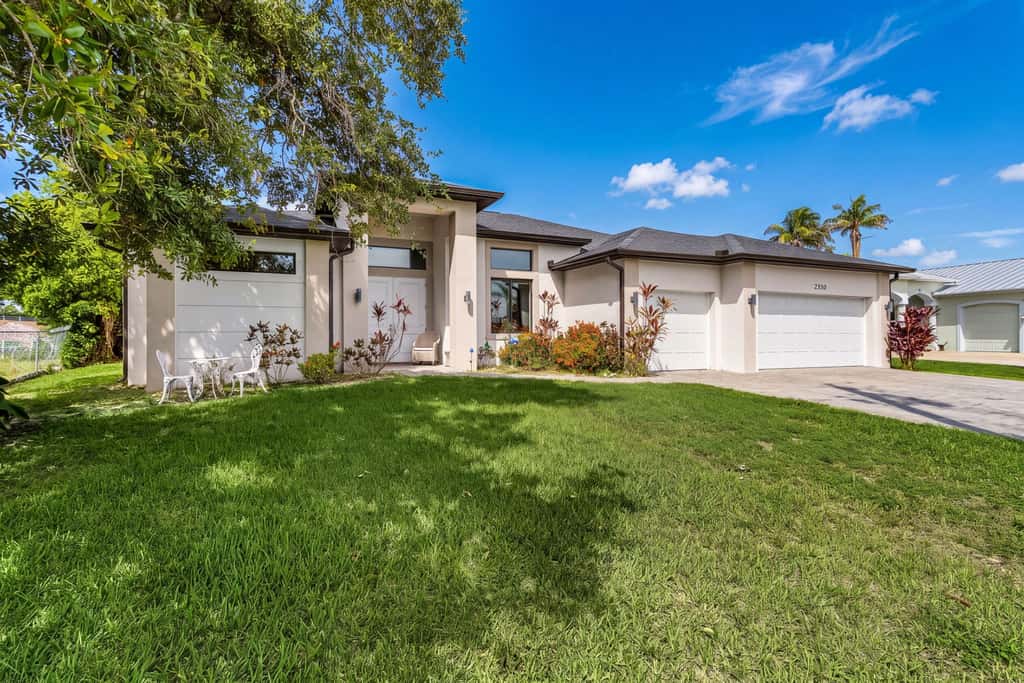 Spacious Waterfront Home in Cape Coral with Private Boat Slip and Hot Tub