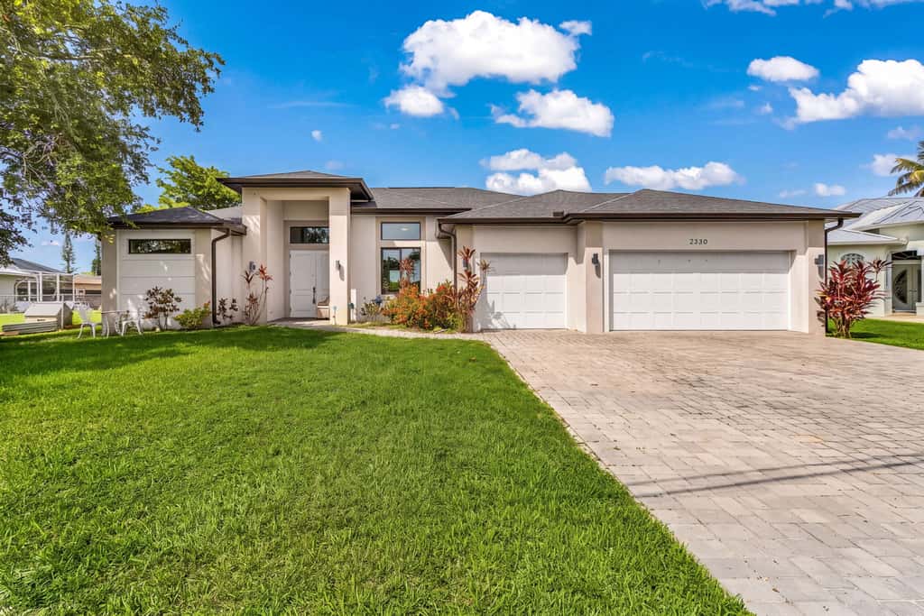 Spacious Waterfront Home in Cape Coral with Private Boat Slip and Hot Tub