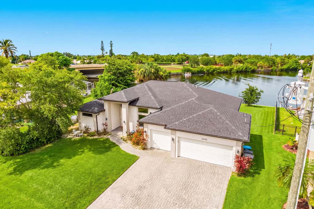 Spacious Waterfront Home in Cape Coral with Private Boat Slip and Hot Tub