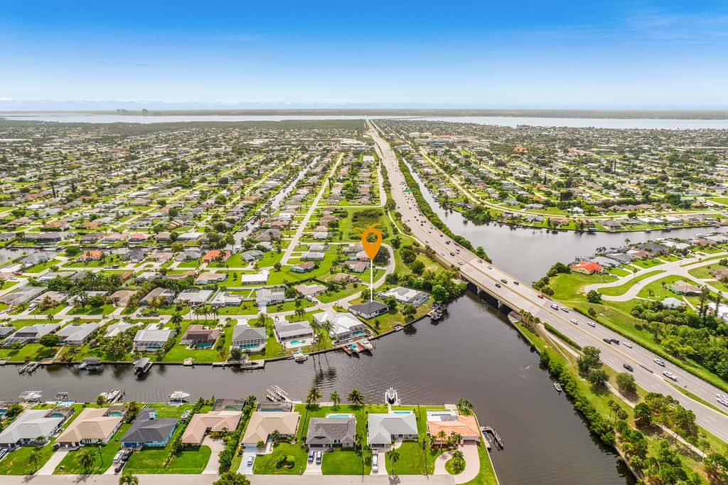 Spacious Waterfront Home in Cape Coral with Private Boat Slip and Hot Tub