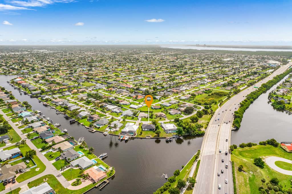 Spacious Waterfront Home in Cape Coral with Private Boat Slip and Hot Tub