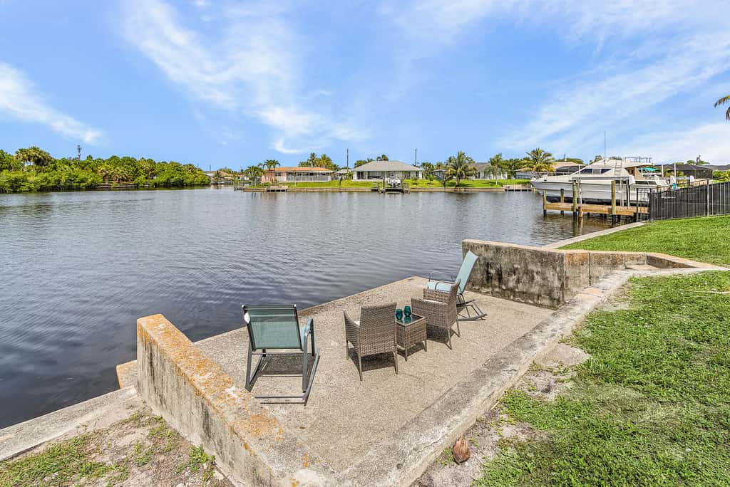 Spacious Waterfront Home in Cape Coral with Private Boat Slip and Hot Tub