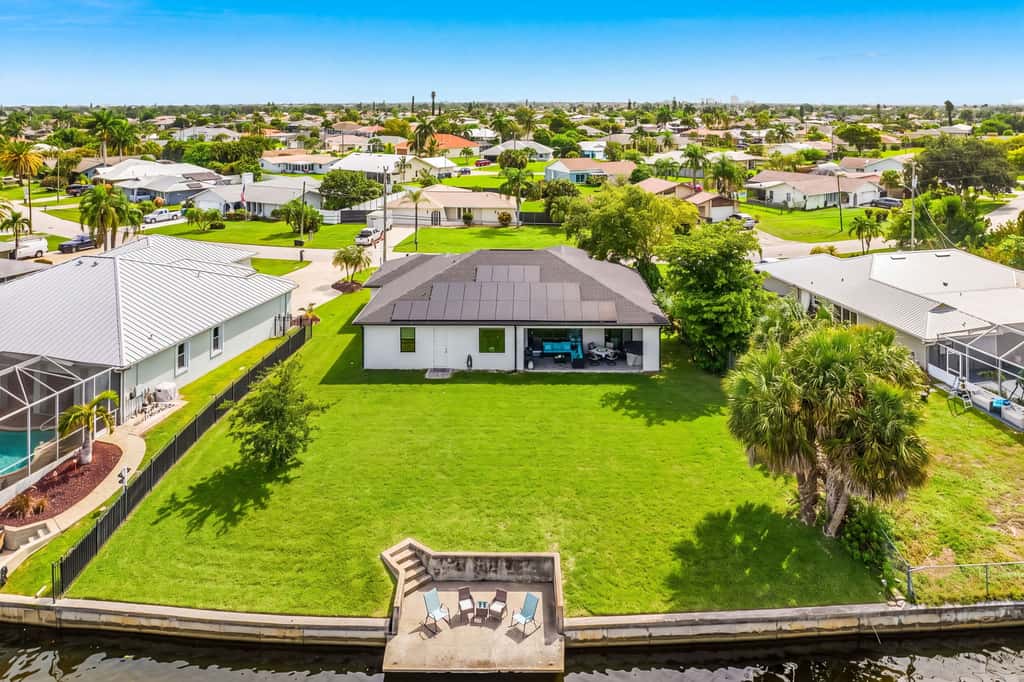 Spacious Waterfront Home in Cape Coral with Private Boat Slip and Hot Tub