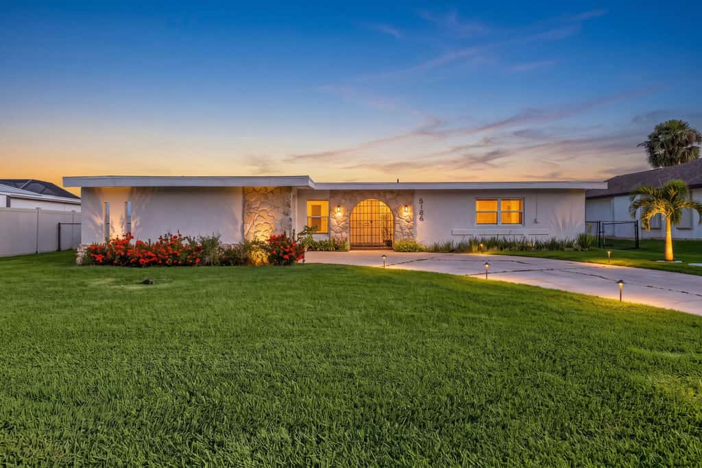 Spacious 3 Bedroom Waterfront Home with Private Backyard and Water Access in Port Charlotte