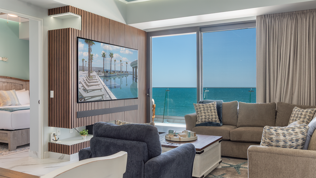 R804 Encantame Soleil 3BR Ocean View Condo with Modern Kitchen and Private Balcony