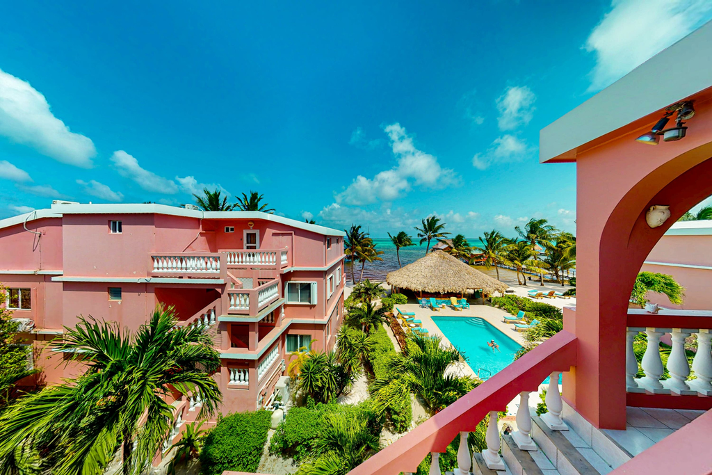 Oceanfront 3BR Condo at Caribe Island