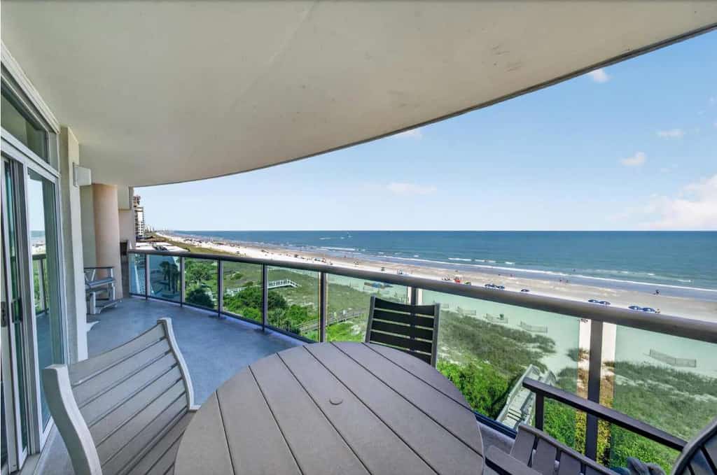 Wake up each morning to breathtaking, unobstructed views of the Atlantic Ocean from this beautifully updated sixth-floor oceanfront condo at Blue Water Keyes in North Myrtle Beach. Perfectly situated in the highly desirable Crescent Beach section, this spacious three-bedroom, three-bath retreat combines upscale coastal living with resort-style amenities, making it the perfect destination for family vacations, golf getaways, or relaxing beach escapes. Blue Water Keyes offers direct beach access, indoor and outdoor pools, a lazy river, hot tubs, and is conveniently located just minutes from Barefoot Landing, championship golf courses, shopping, dining, and entertainment.