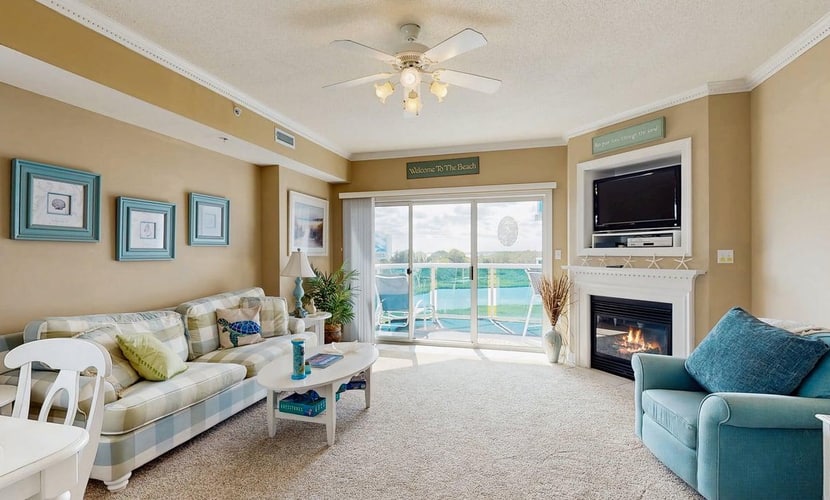 Sunset Pointe Retreat with Pool, Balcony & Prime Midtown Location