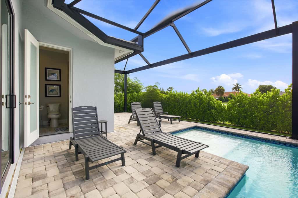 Gorgeous 3 Bedroom Marco Island Home with Private Pool and Outdoor Kitchen