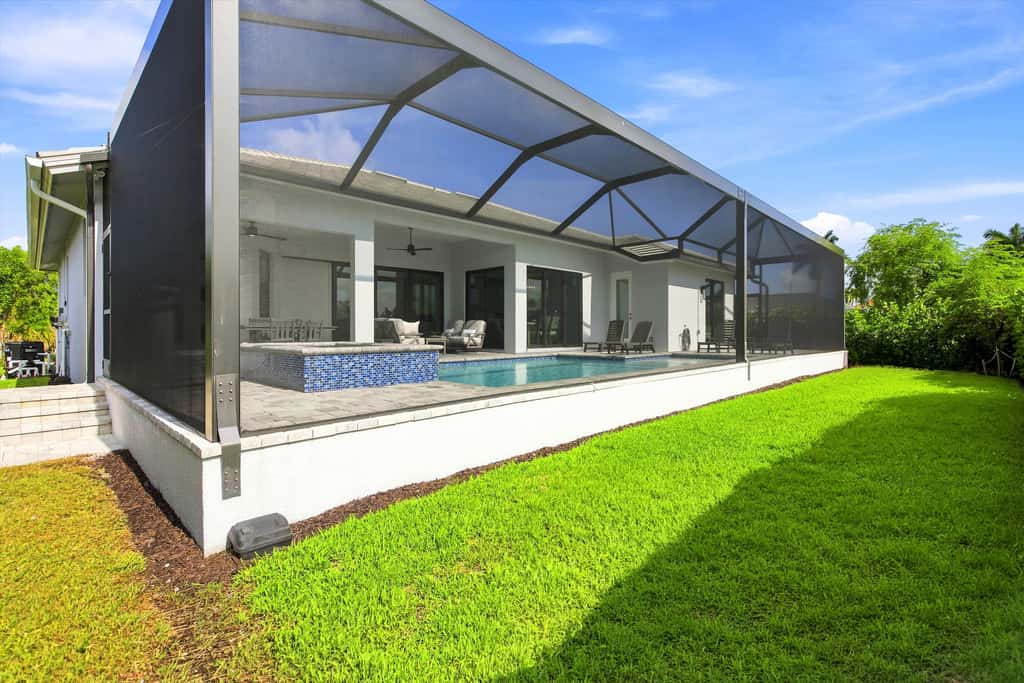 Gorgeous 3 Bedroom Marco Island Home with Private Pool and Outdoor Kitchen