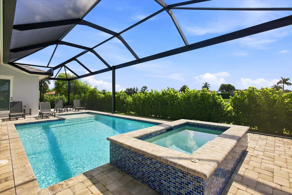 Gorgeous 3 Bedroom Marco Island Home with Private Pool and Outdoor Kitchen