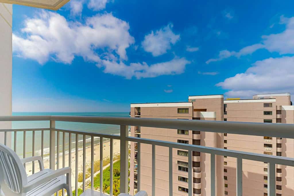 Your perfect Myrtle Beach getaway starts here! Welcome to this spacious and comfortable 1-bedroom condo at the Carolinian Beach Resort, located on the 18th floor with beautiful partial ocean views. This condo is an ideal retreat for families, couples, or groups looking for a relaxing beach vacation.