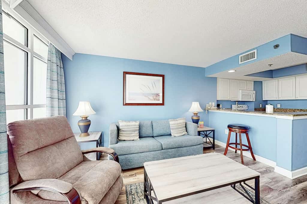 Your search for the perfect beachfront escape ends here! Welcome to this beautifully maintained 17th-floor oceanfront condo, where sweeping Atlantic views and comfortable resort amenities create the perfect Myrtle Beach getaway. Snowbird-friendly and sleeping up to 6 guests, this condo is an ideal retreat for families, couples, or groups looking to relax by the beach.