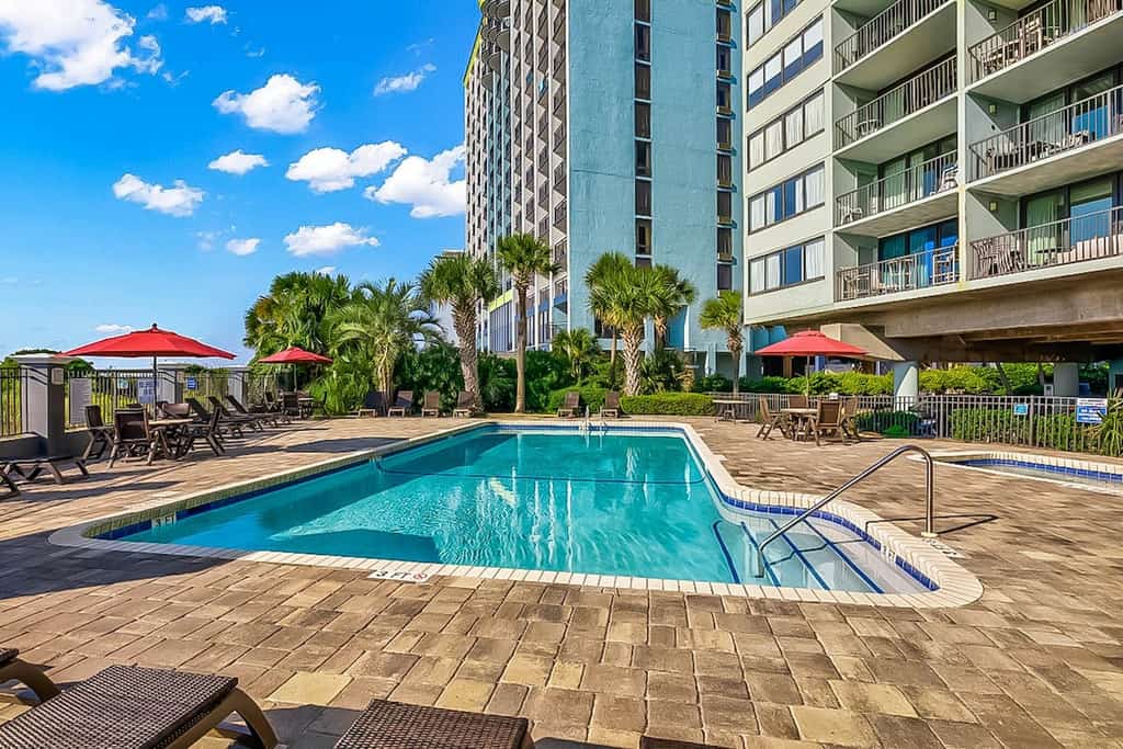Carolina Dunes 102 | Condo in Myrtle Beach 2BR ocean view condo with pool access