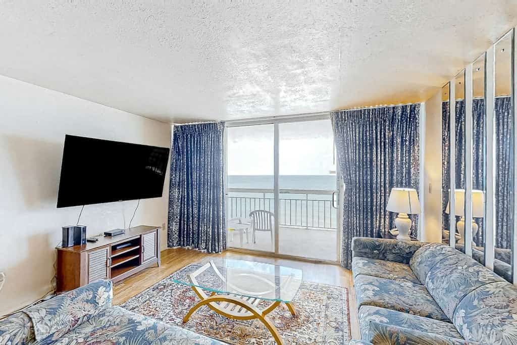 Wake up to breathtaking views of the Atlantic Ocean from this beautiful ninth-floor oceanfront condo at Water’s Edge Resort in Murrells Inlet! With a spacious layout, a private oceanfront balcony, and fantastic resort amenities, this condo is the perfect place to relax, soak up the sunshine, and enjoy a memorable beach getaway.