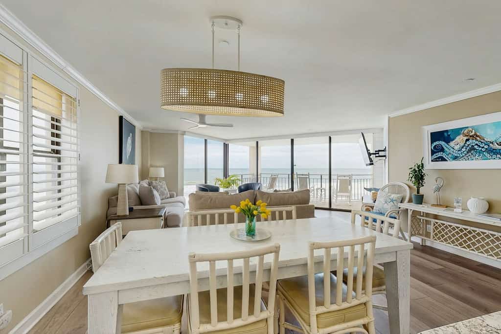 Oceanfront condo with pool, balcony views & proximity to local attractions