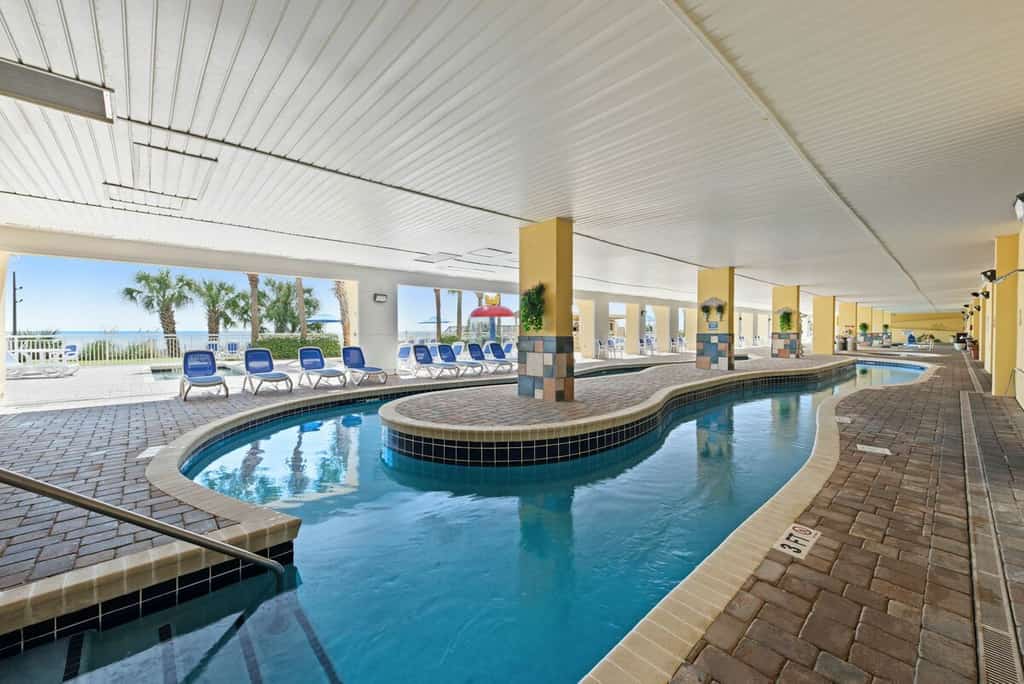 15th-floor oceanfront condo with ocean views, pools hot tubs, gym, balcony