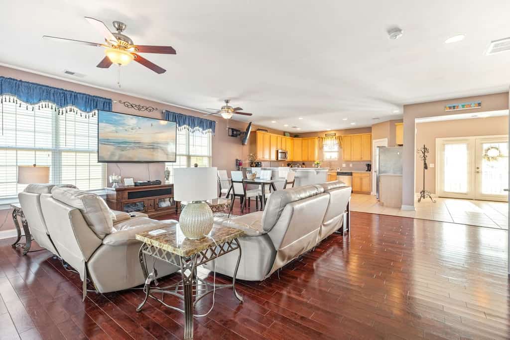 Waterfront Home with Multiple Decks, Central AC, WiFi, and Outdoor Shower