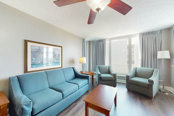 12th floor ocean view condo w/ WiFi, shared pool, central AC, shared hot tub