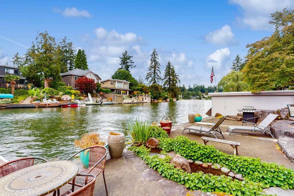 Delightful Retreat with Water Views, Fast WiFi, Gas Grill, & Furnished Patio
