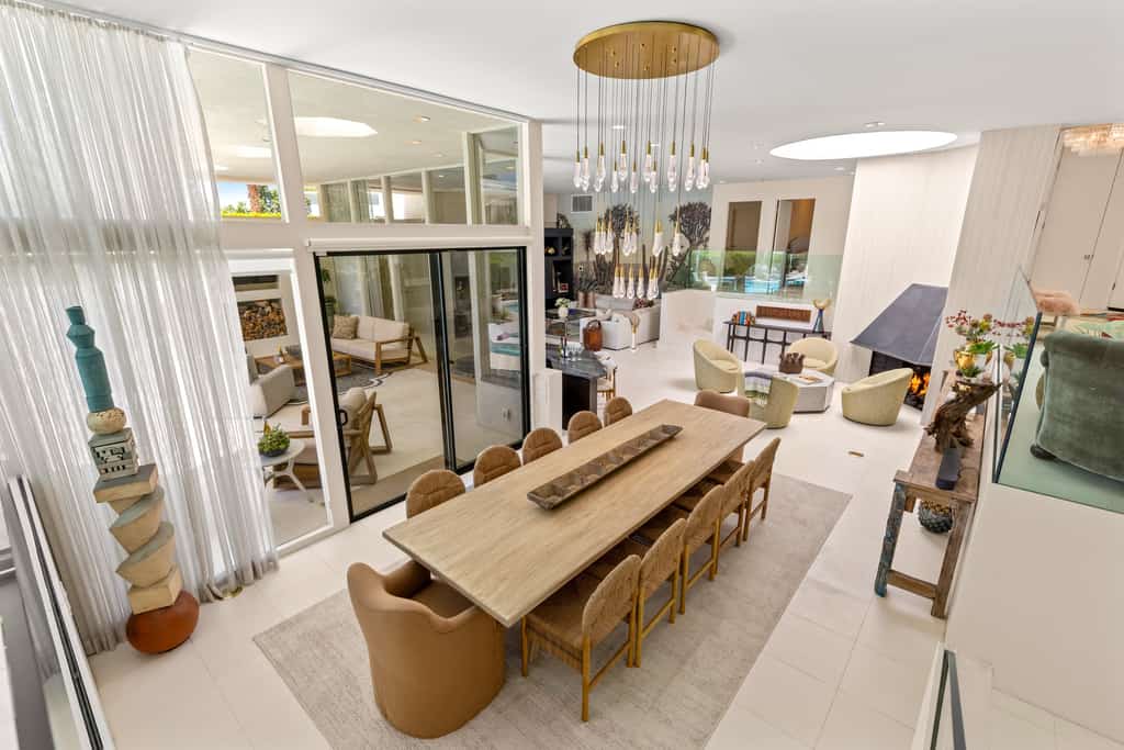 The Fairway Palm Springs | Modern 4BR | Colorful Pool & Spa | Golf Views | Sleeps 8