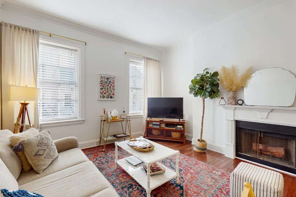 Charming, historic condo w/ a full kitchen, free WiFi, & central A/C