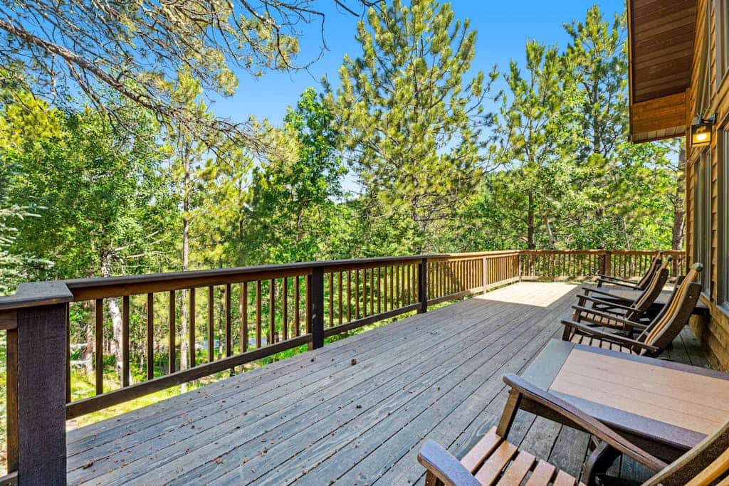 Come hang out at Lazy Bear Lodge, our cozy three bedroom spot tucked away in the quiet Black Hills forest near Deadwood. This rustic home gives you the perfect mix of privacy and convenience, complete with a wrap around deck and a relaxing hot tub for stargazing. You will be close to all the action like skiing at Terry Peak, Sturgis, and Mount Rushmore. With a kitchen ready for big meals and a comfy mountain vibe, it is the best place to call home for your next South Dakota trip.