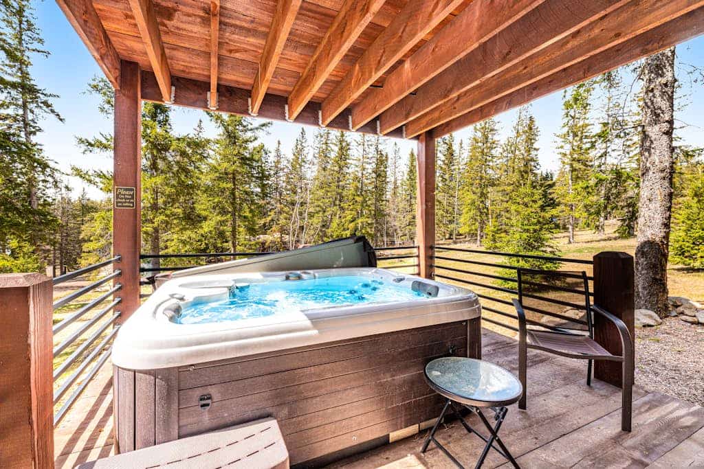 Escape to Lost Buffalo Lodge, a stunning 3-bedroom retreat located close to the Terry Peak Ski Area. This cozy woodland home features a private hot tub, a gas firepit, and an expansive covered patio perfect for year-round relaxation. With lofty ceilings, two spacious living areas, and easy access to the Black Hills, Lead, and Deadwood, it is the ultimate basecamp for your family adventures. Enjoy the comfort of a fully equipped kitchen and a rare, flat yard in this prime mountain destination.