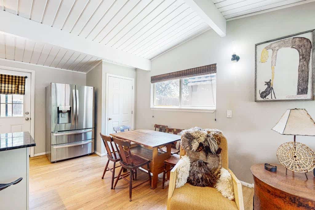 Experience the perfect blend of rustic charm and modern convenience at Goldfish Glen. This pet-friendly two-bedroom Colorado Springs home features a stunning backyard with a scenic waterfall pond and fire pit. Enjoy central air and a fully equipped kitchen before heading out to explore iconic landmarks like Garden of the Gods and Pikes Peak. Whether you are seeking adventure or a cozy retreat with your dog, our home provides the ideal base for your next mountain getaway.