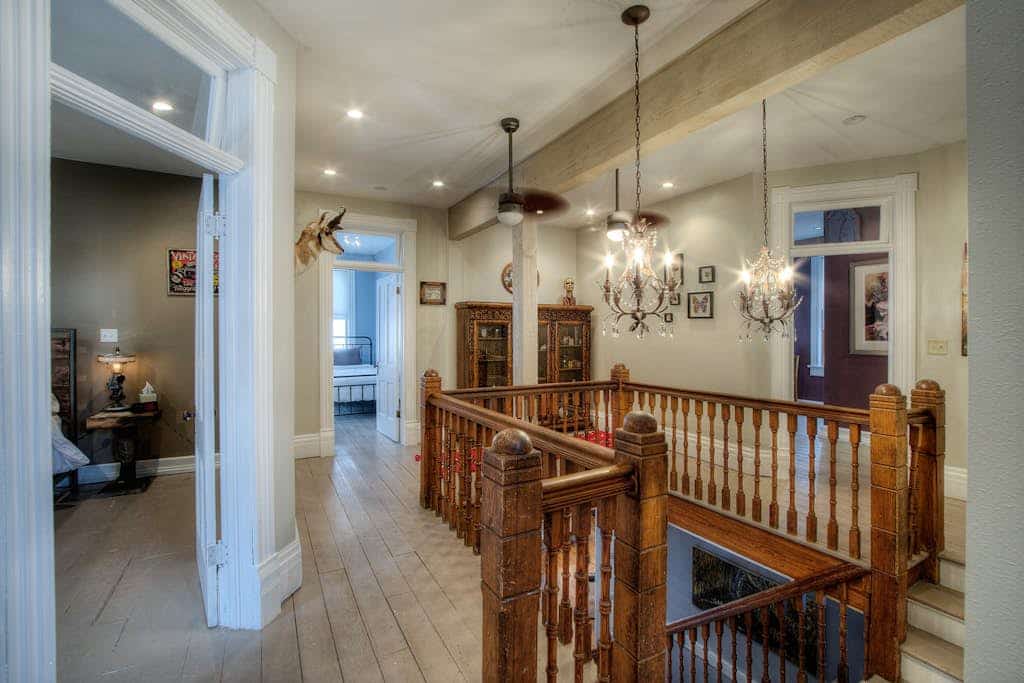 Experience the charm of Lead at Addie House, a historic five bedroom home perfect for families and groups. This eclectic retreat features a stunning two sided fireplace and a wraparound deck with views of the Open Cut. Located in the heart of downtown, you are steps away from the Black Hills Mining Museum and minutes from Terry Peak skiing and Deadwood. Enjoy a unique mix of Gold Rush history and modern comfort in this spacious, walkable basecamp for your next Black Hills adventure.