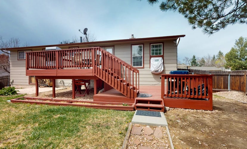 Experience the ultimate Colorado getaway at Springs Sanctuary, a spacious dog-friendly home perfect for families. Relax on the double-level deck, cozy up by one of the two fireplaces, or enjoy a jetted tub after exploring Garden of the Gods and Pikes Peak. Located in a welcoming residential neighborhood, you are moments away from Palmer Park trails, local dining, and shopping. With a fully equipped kitchen, smart TV, and central air, this comfortable retreat offers everything you need for a memorable mountain stay.
