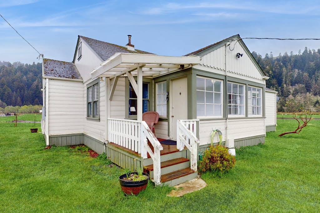 Redwood Farmhouse in the Orick Valley