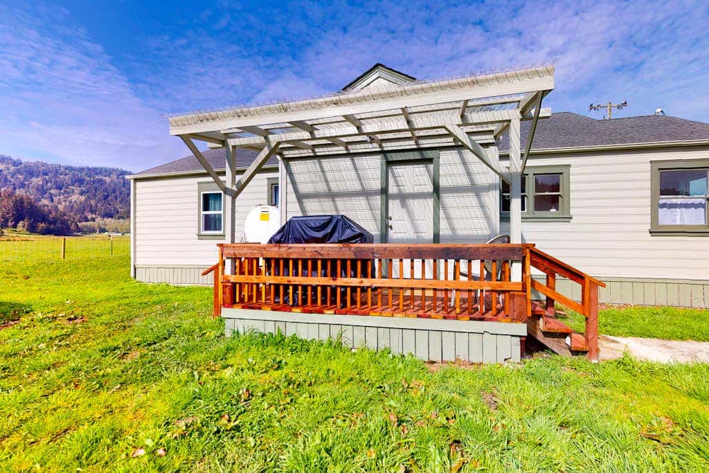 Redwood Farmhouse in the Orick Valley